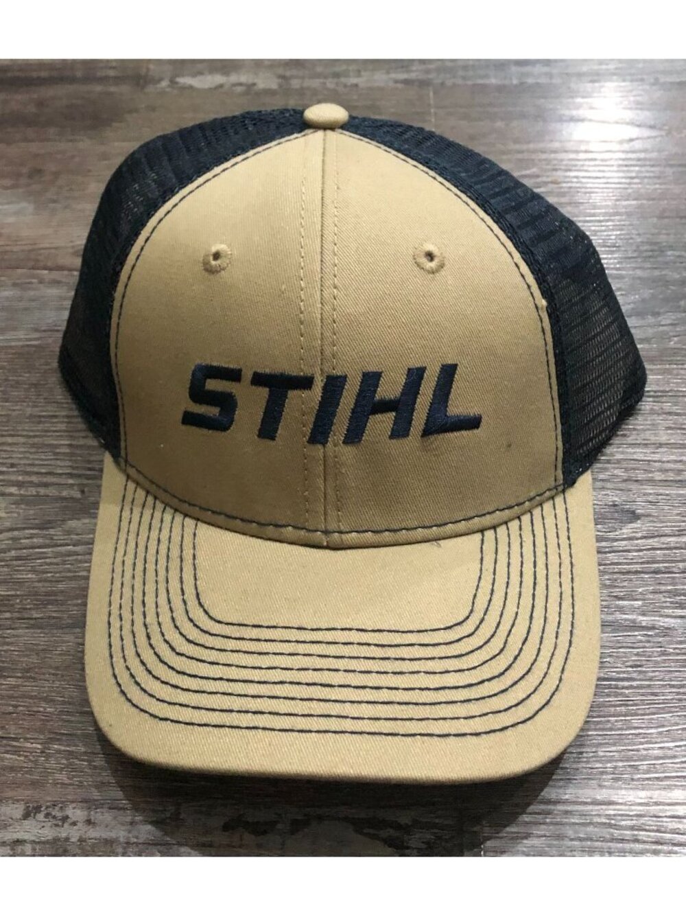 STIHL Outfitters Mens Brown Snapback Hat Cap New with Tags